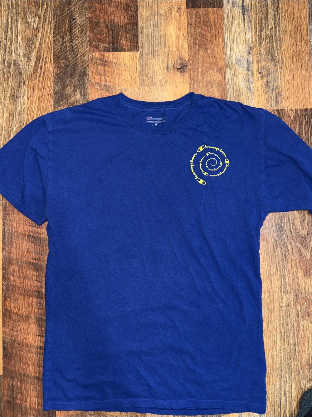 Champion Royal Blue Short Sleeve Graphic Crew Tee